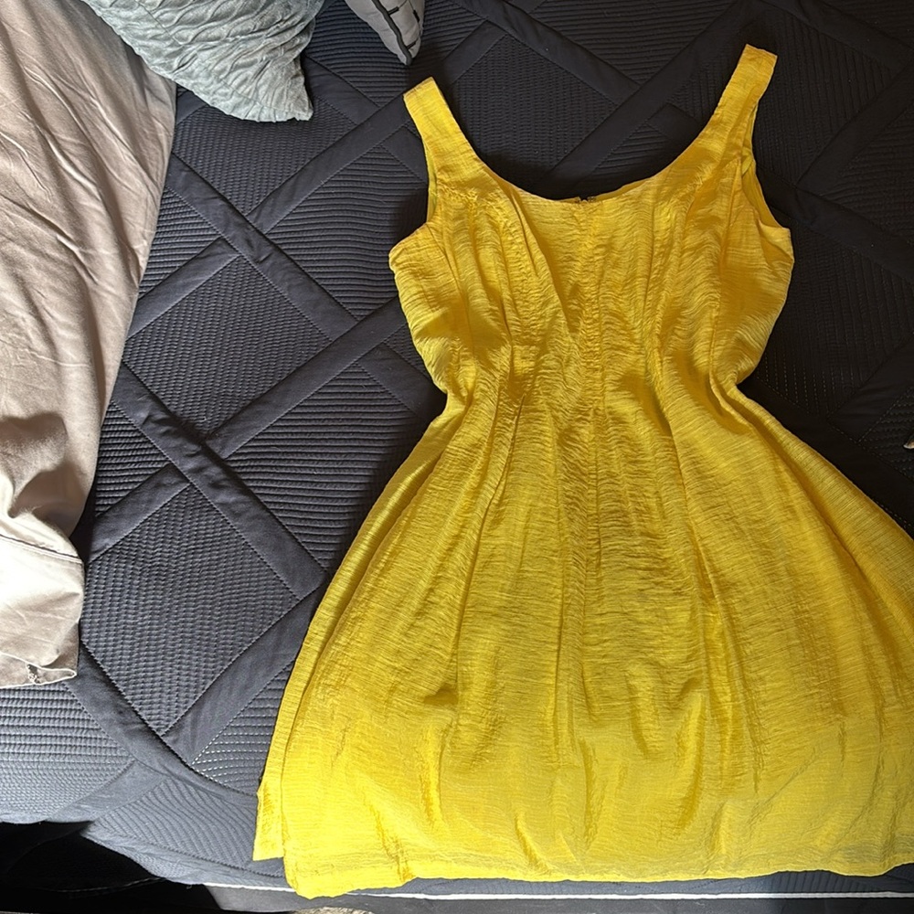 🌞Sunshine Yellow Nine West Dress - Sleeveless